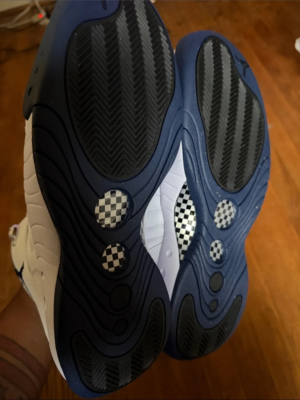 Jordan Jumpman Navy Blue and White